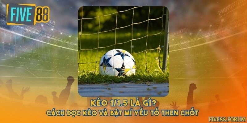 Kèo 1/1.5 là gì? Cách đọc kèo và bật mí yếu tố then chốt