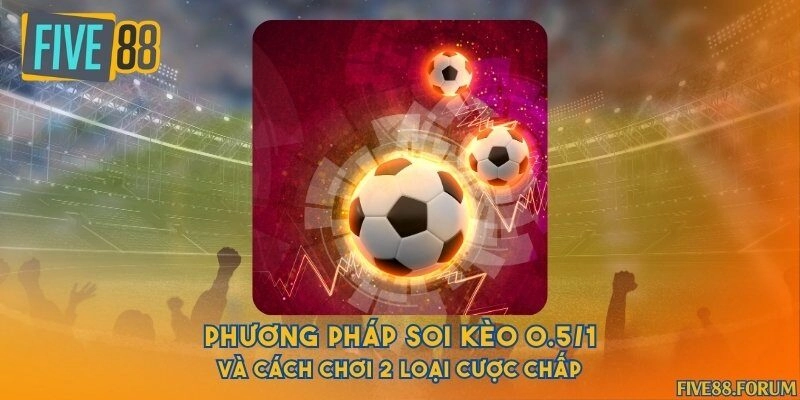 Phương pháp soi kèo 0.5/1 và cách chơi 2 loại cược chấp